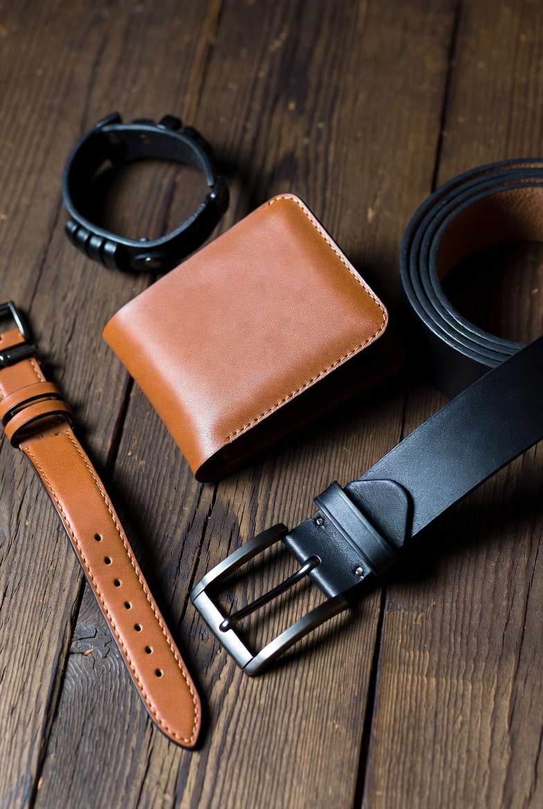 Zeitlose Lederaccessoires